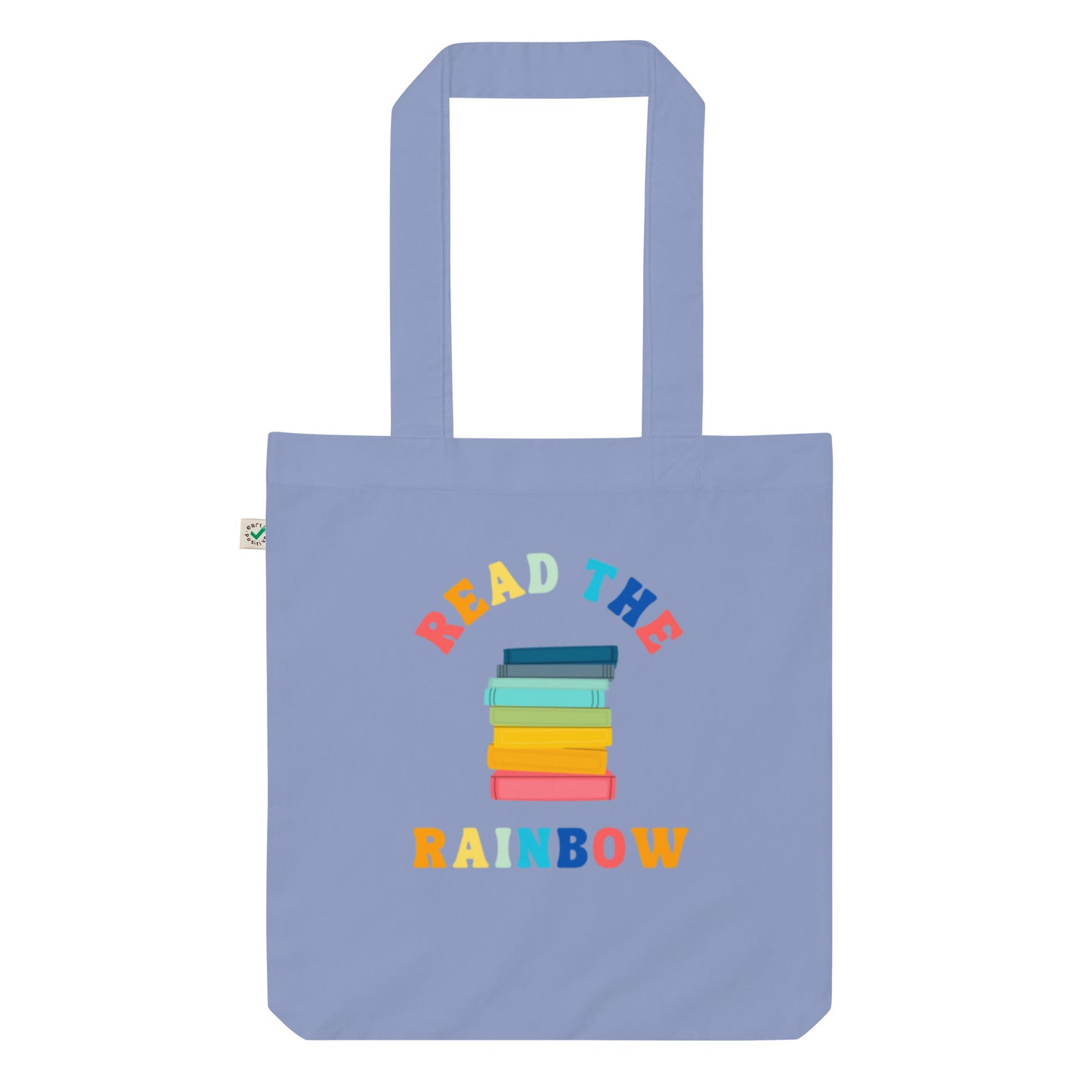 Read The Rainbow Organic Tote Bag