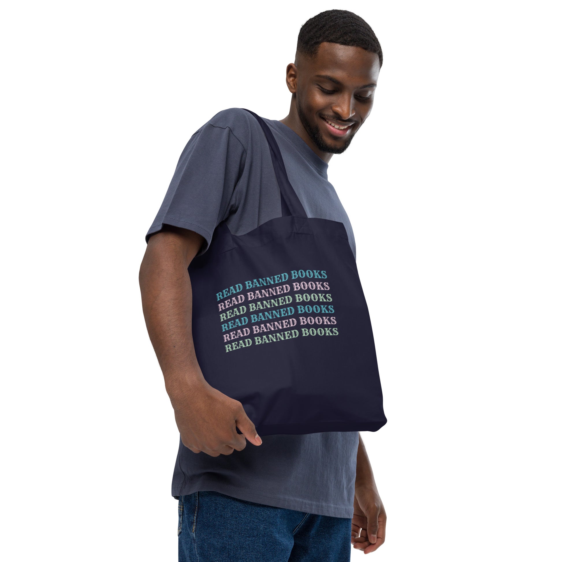 Read Banned Books Organic Fashion Tote Bag - The Spinster Librarian Shop