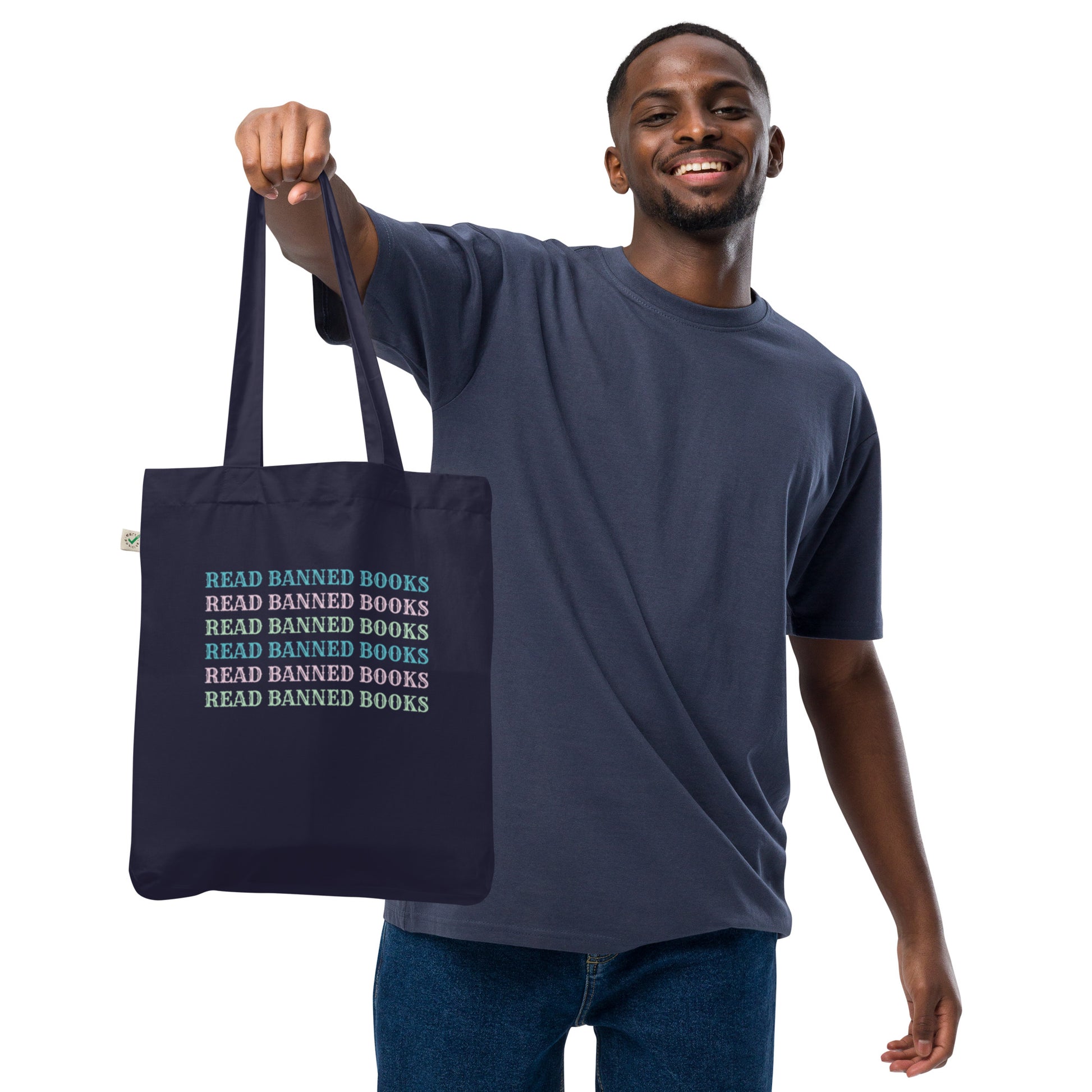Read Banned Books Organic Fashion Tote Bag - The Spinster Librarian Shop