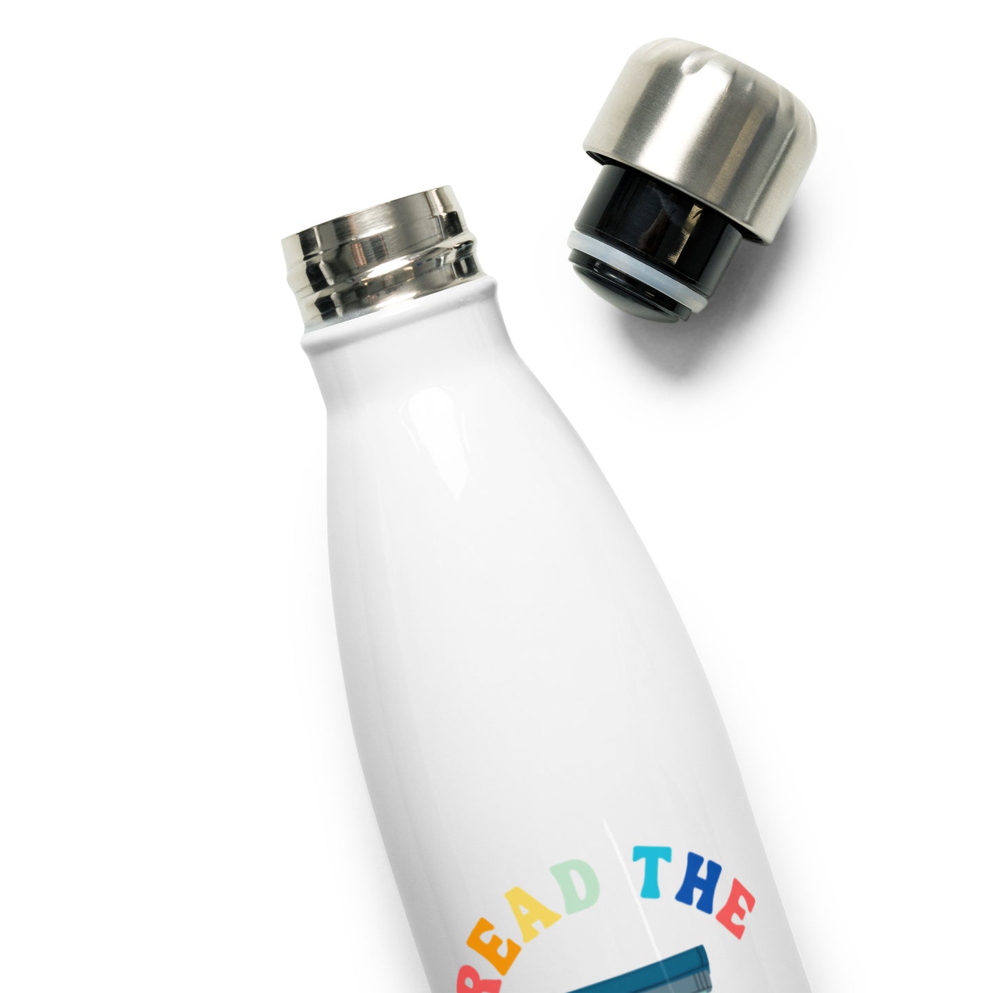 Read The Rainbow Stainless Steel Water Bottle