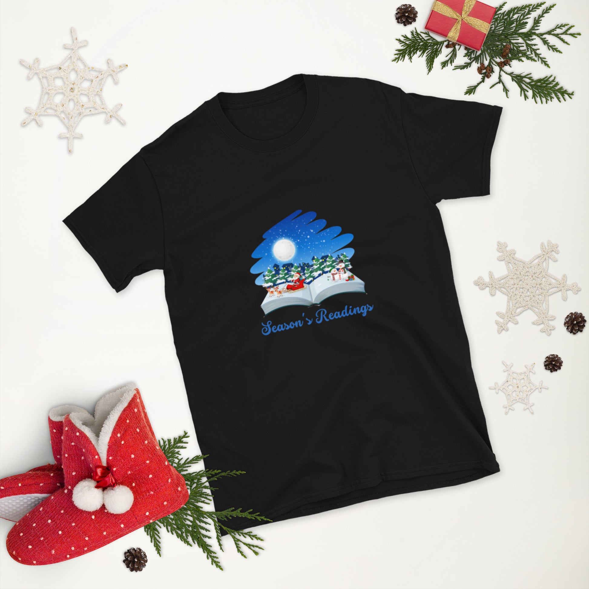 Season's Readings Short-Sleeve Unisex T-Shirt - The Spinster Librarian Shop