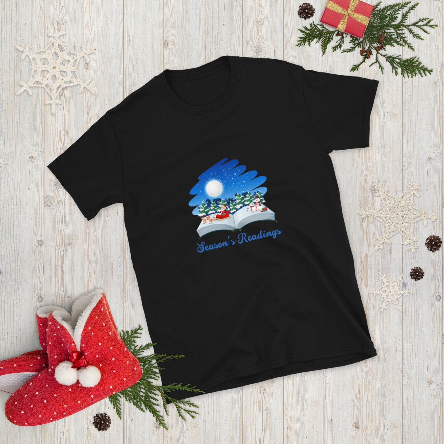 Season's Readings Short-Sleeve Unisex T-Shirt - The Spinster Librarian Shop