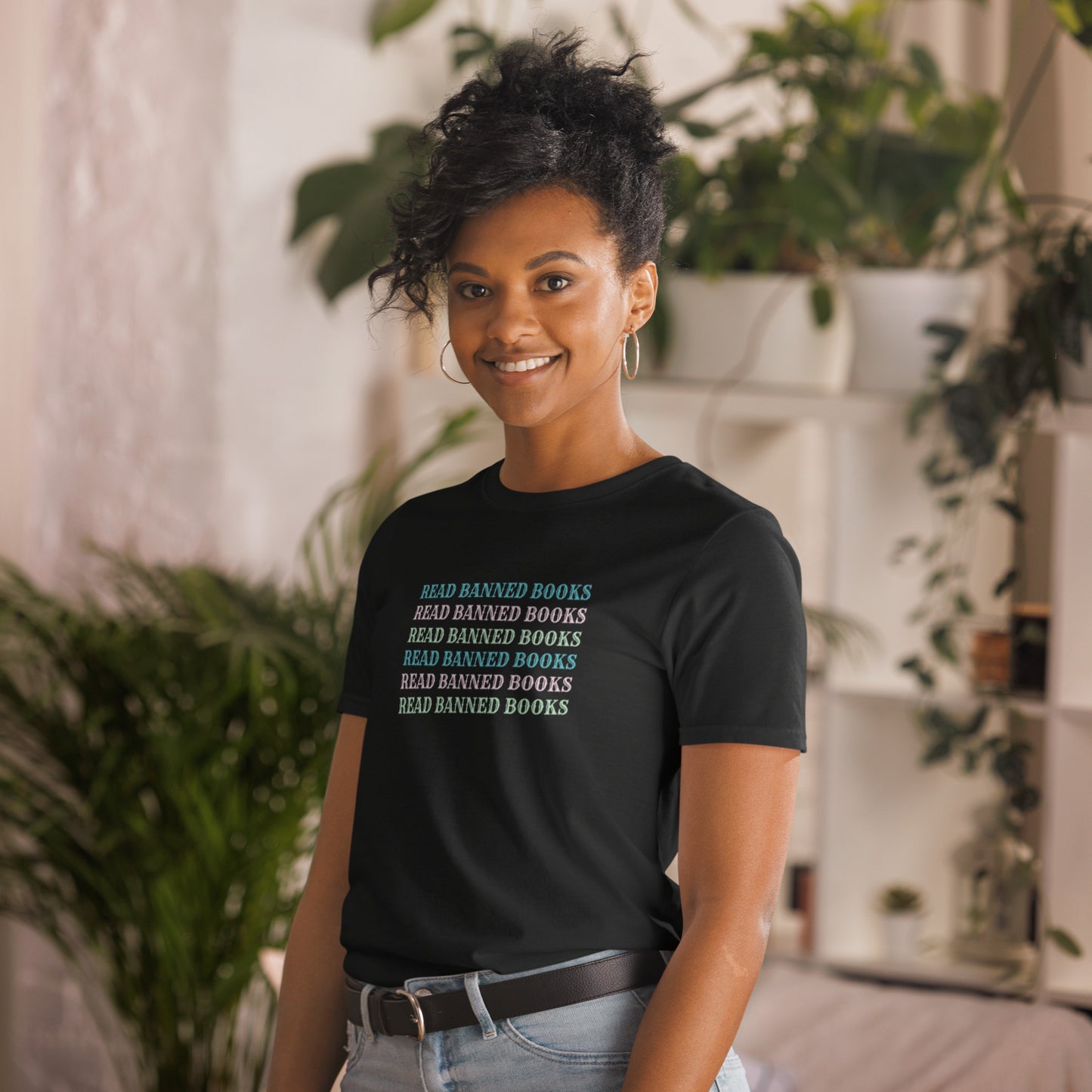 Read Banned Books Short-Sleeve Unisex T-Shirt - The Spinster Librarian Shop