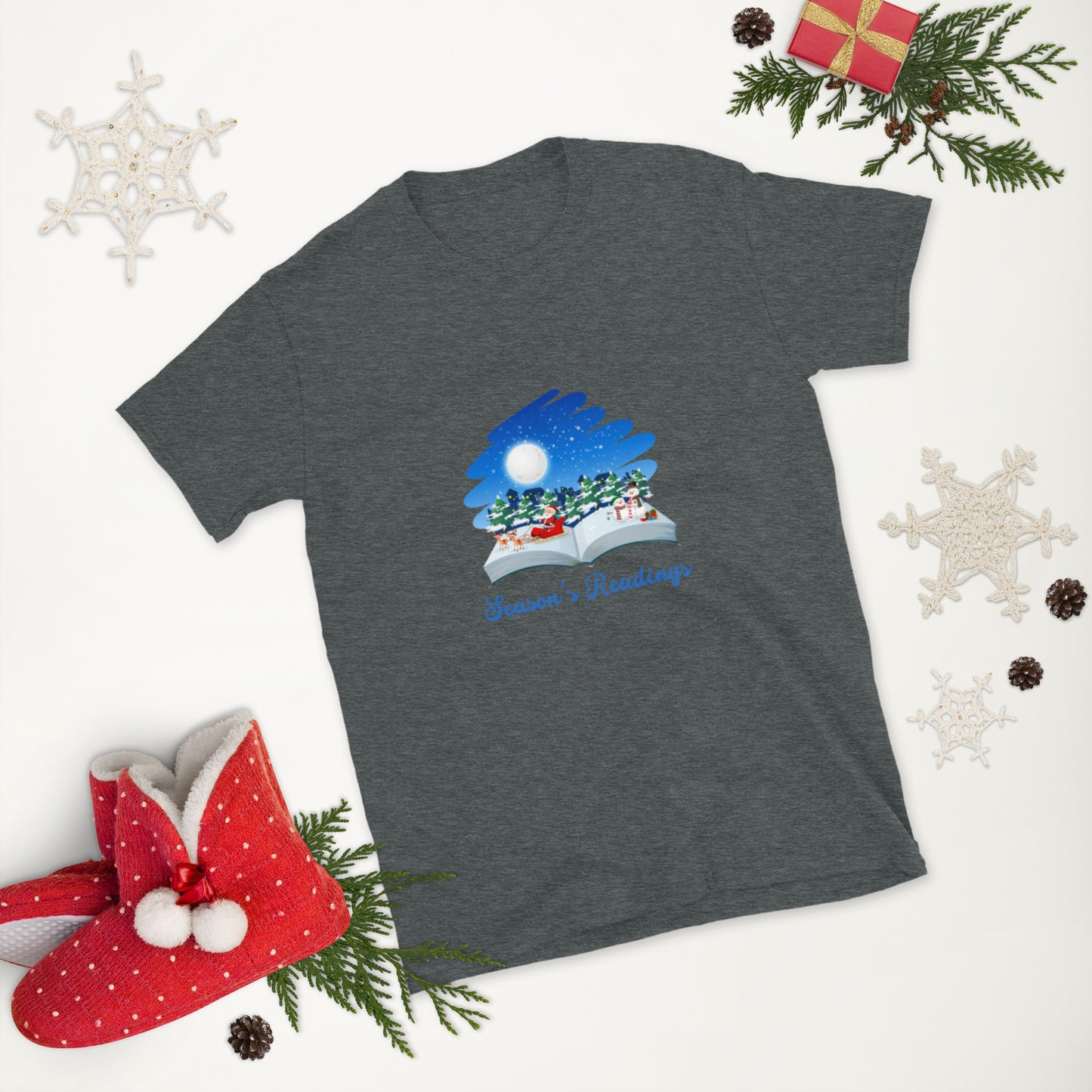 Season's Readings Short-Sleeve Unisex T-Shirt - The Spinster Librarian Shop