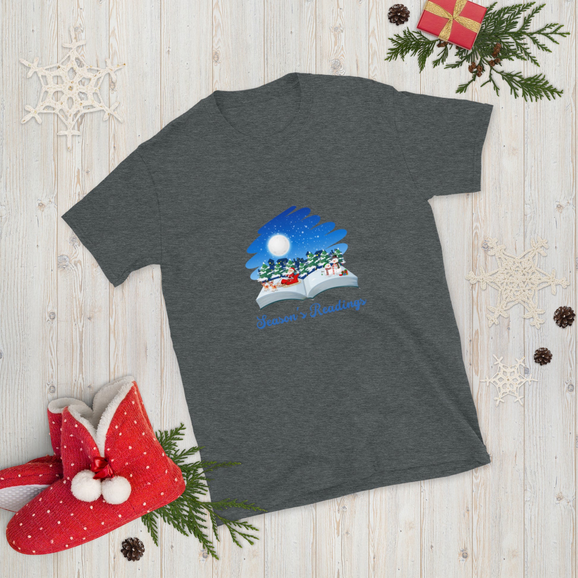 Season's Readings Short-Sleeve Unisex T-Shirt - The Spinster Librarian Shop