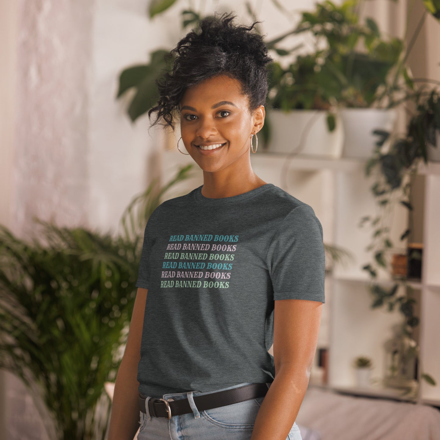 Read Banned Books Short-Sleeve Unisex T-Shirt - The Spinster Librarian Shop