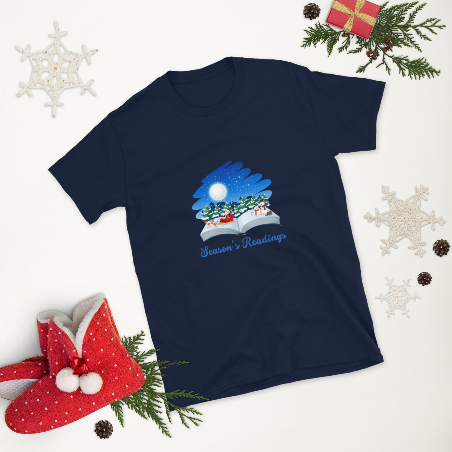 Season's Readings Short-Sleeve Unisex T-Shirt - The Spinster Librarian Shop