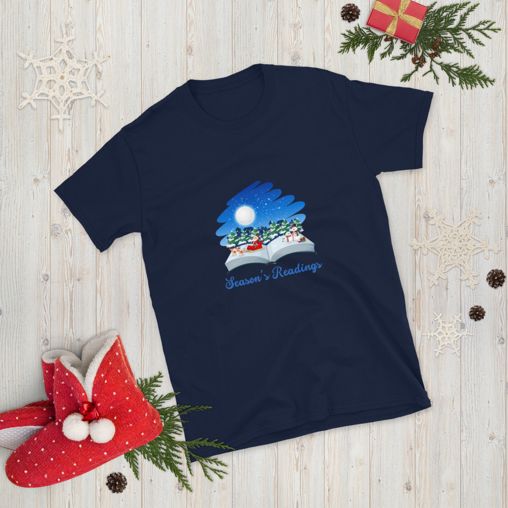 Season's Readings Short-Sleeve Unisex T-Shirt - The Spinster Librarian Shop