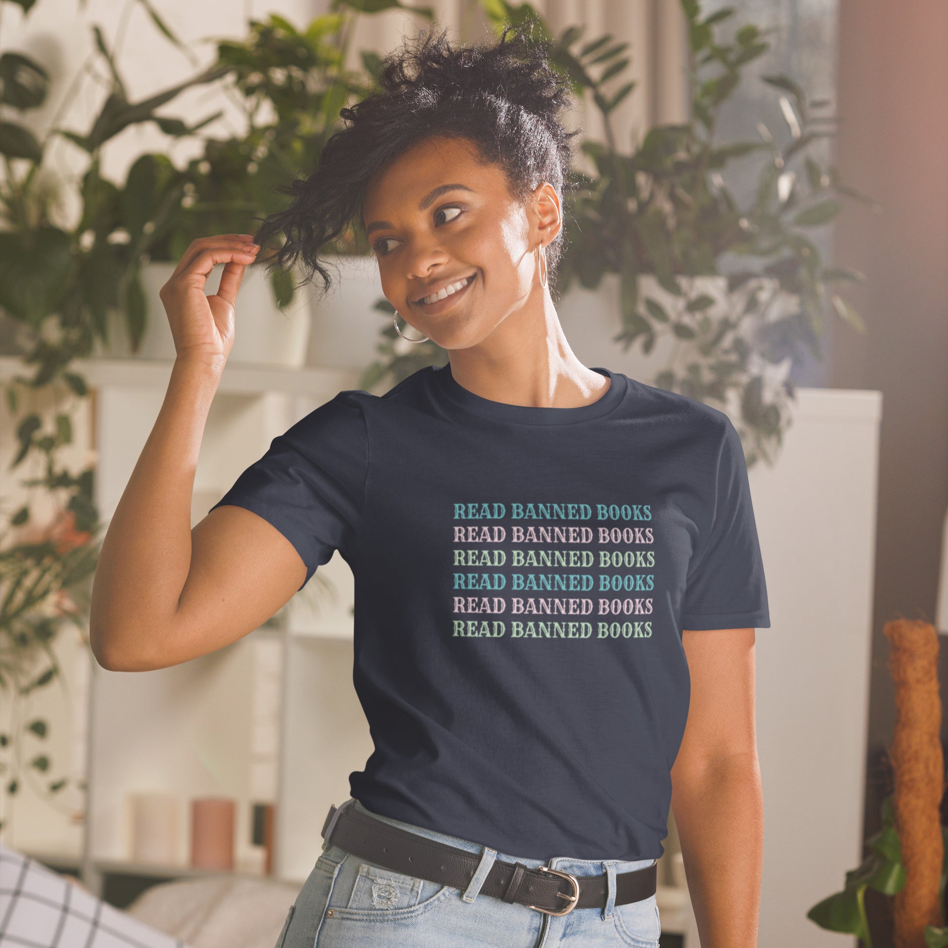 Read Banned Books Short-Sleeve Unisex T-Shirt - The Spinster Librarian Shop