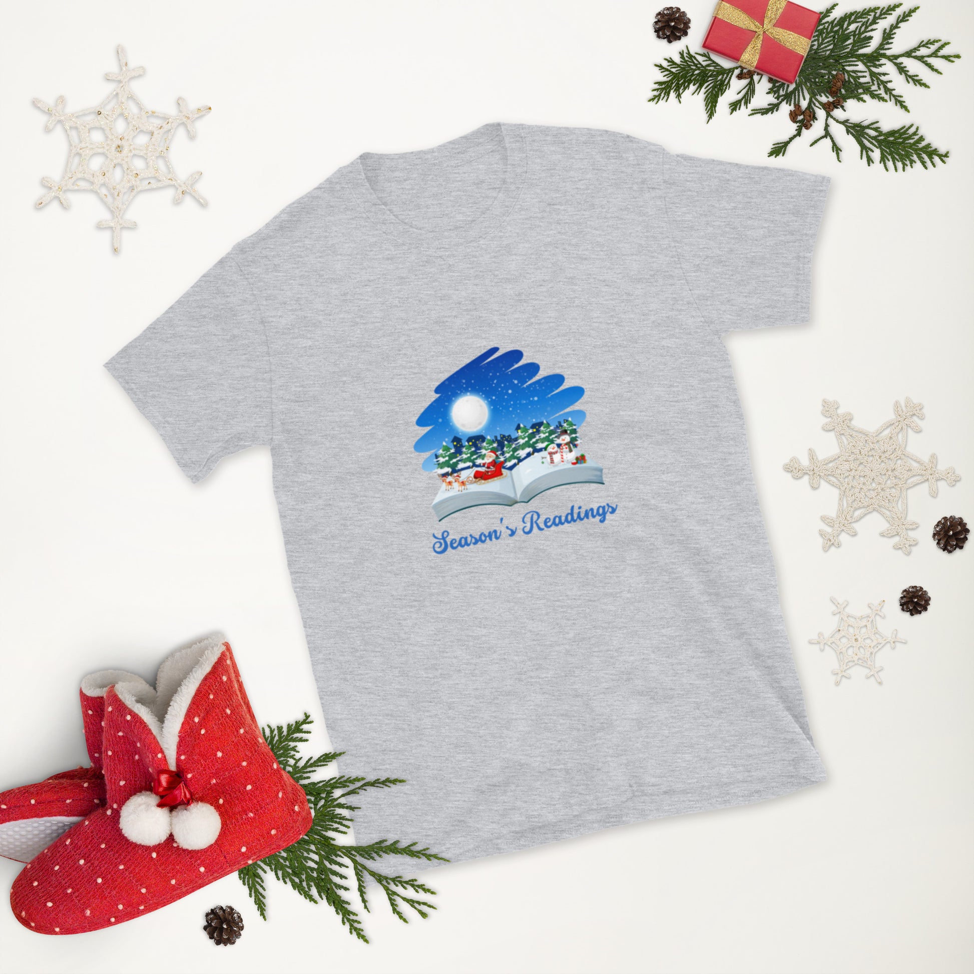 Season's Readings Short-Sleeve Unisex T-Shirt - The Spinster Librarian Shop