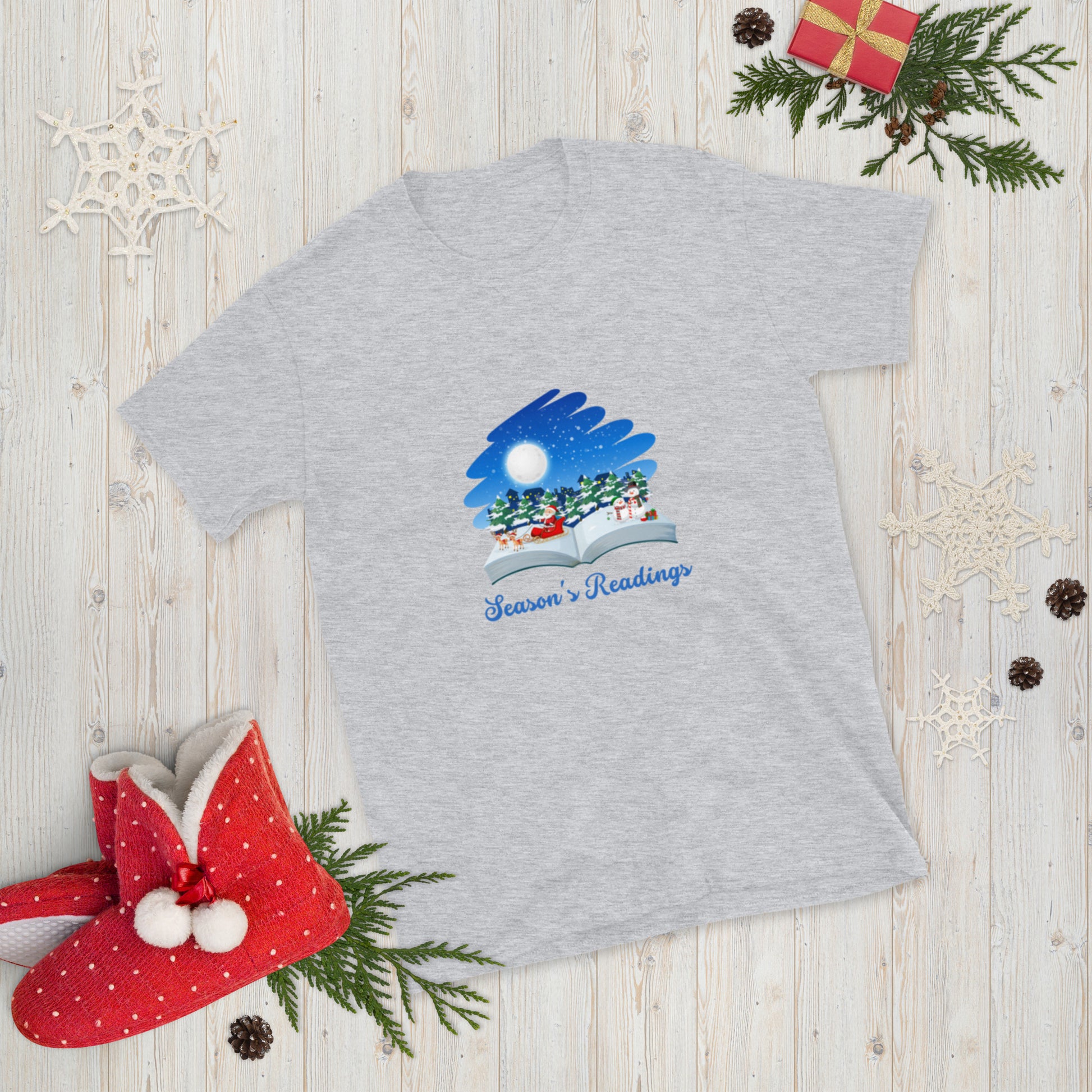 Season's Readings Short-Sleeve Unisex T-Shirt - The Spinster Librarian Shop