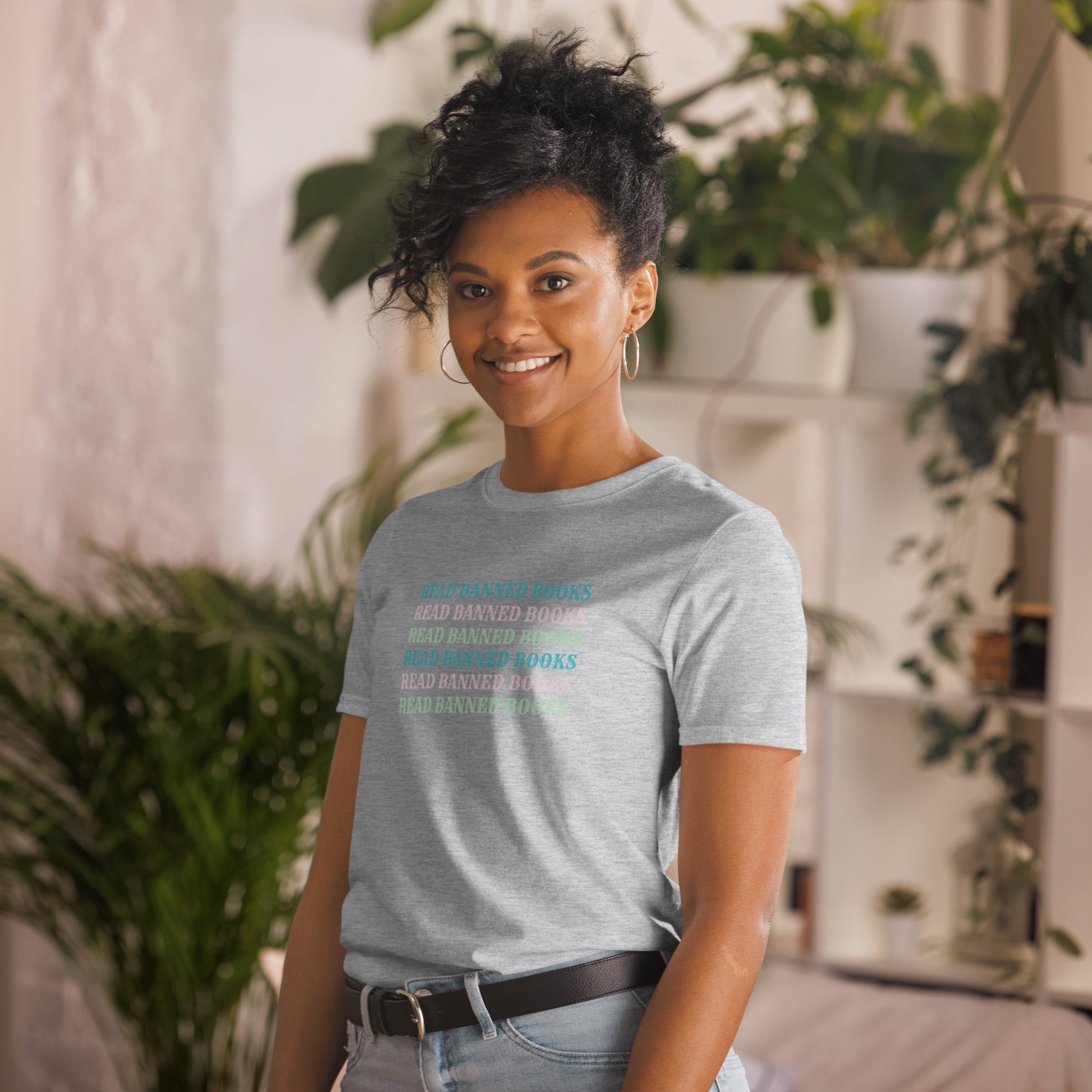 Read Banned Books Short-Sleeve Unisex T-Shirt - The Spinster Librarian Shop