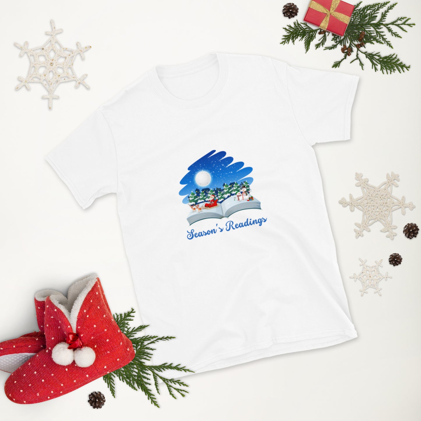 Season's Readings Short-Sleeve Unisex T-Shirt - The Spinster Librarian Shop