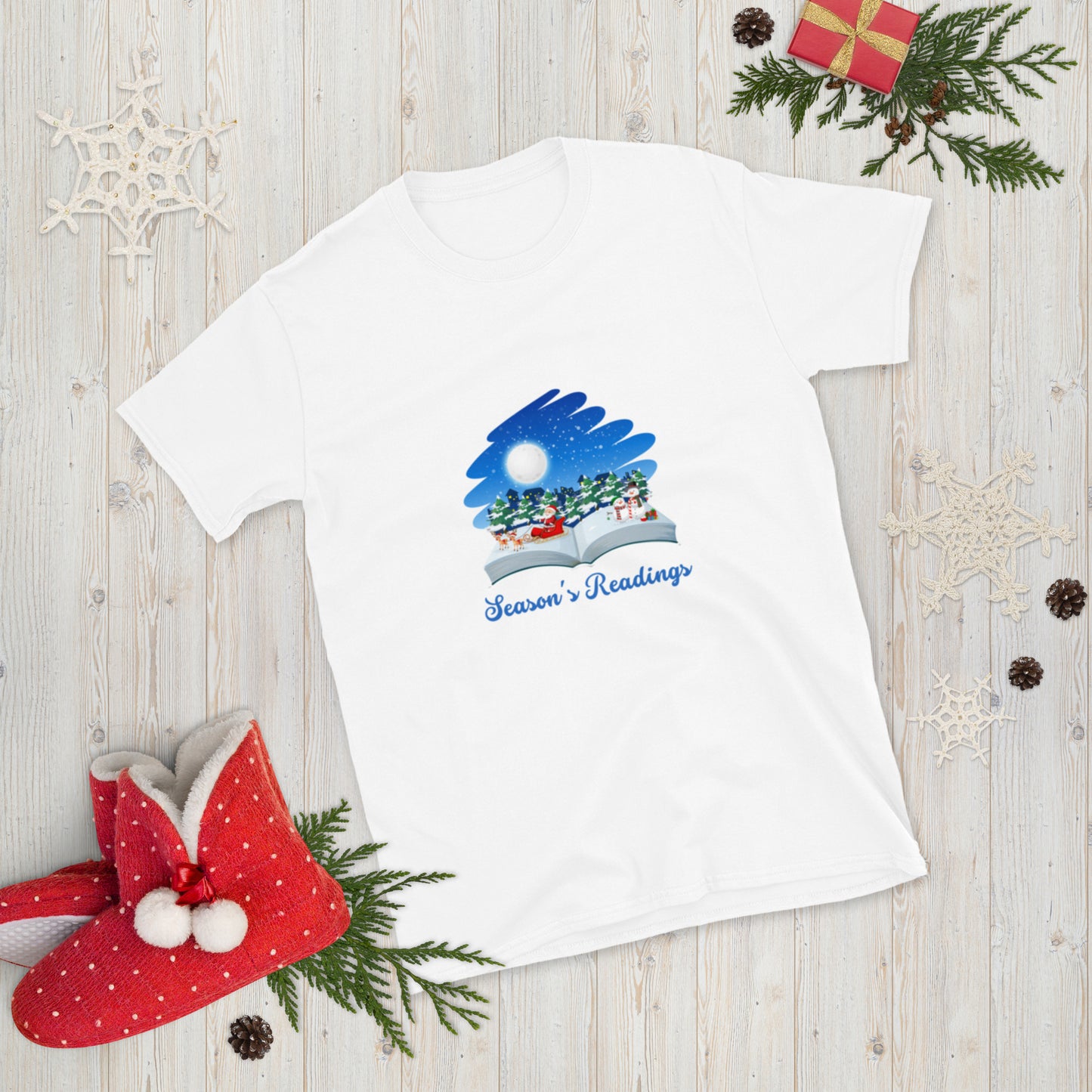 Season's Readings Short-Sleeve Unisex T-Shirt - The Spinster Librarian Shop