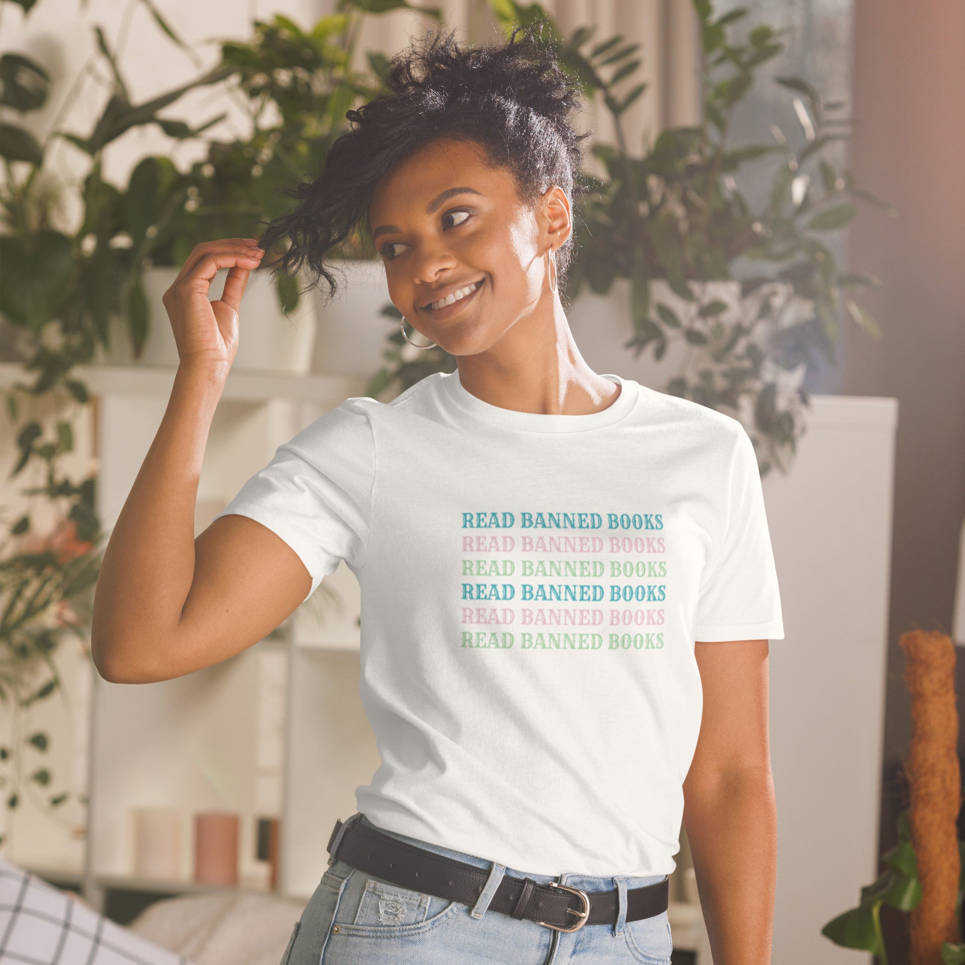 Read Banned Books Short-Sleeve Unisex T-Shirt - The Spinster Librarian Shop