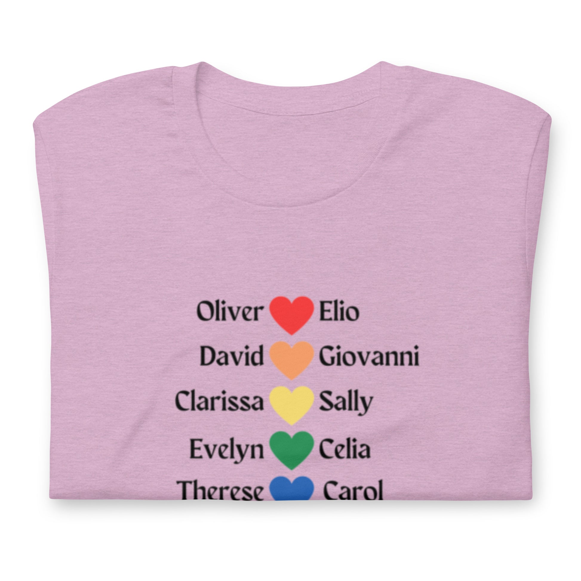 Literary Couples-LGBTQ+ Unisex T-shirt - The Spinster Librarian Shop