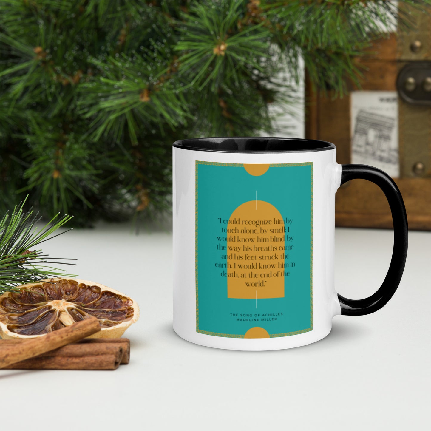 The Song of Achilles-Mug with Color Inside-110z. - The Spinster Librarian Shop