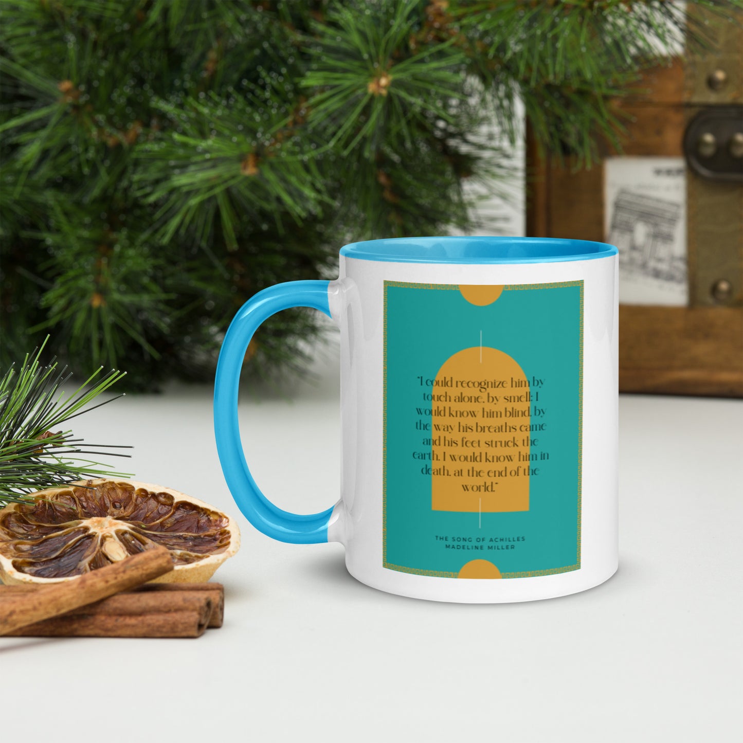 The Song of Achilles-Mug with Color Inside-110z. - The Spinster Librarian Shop