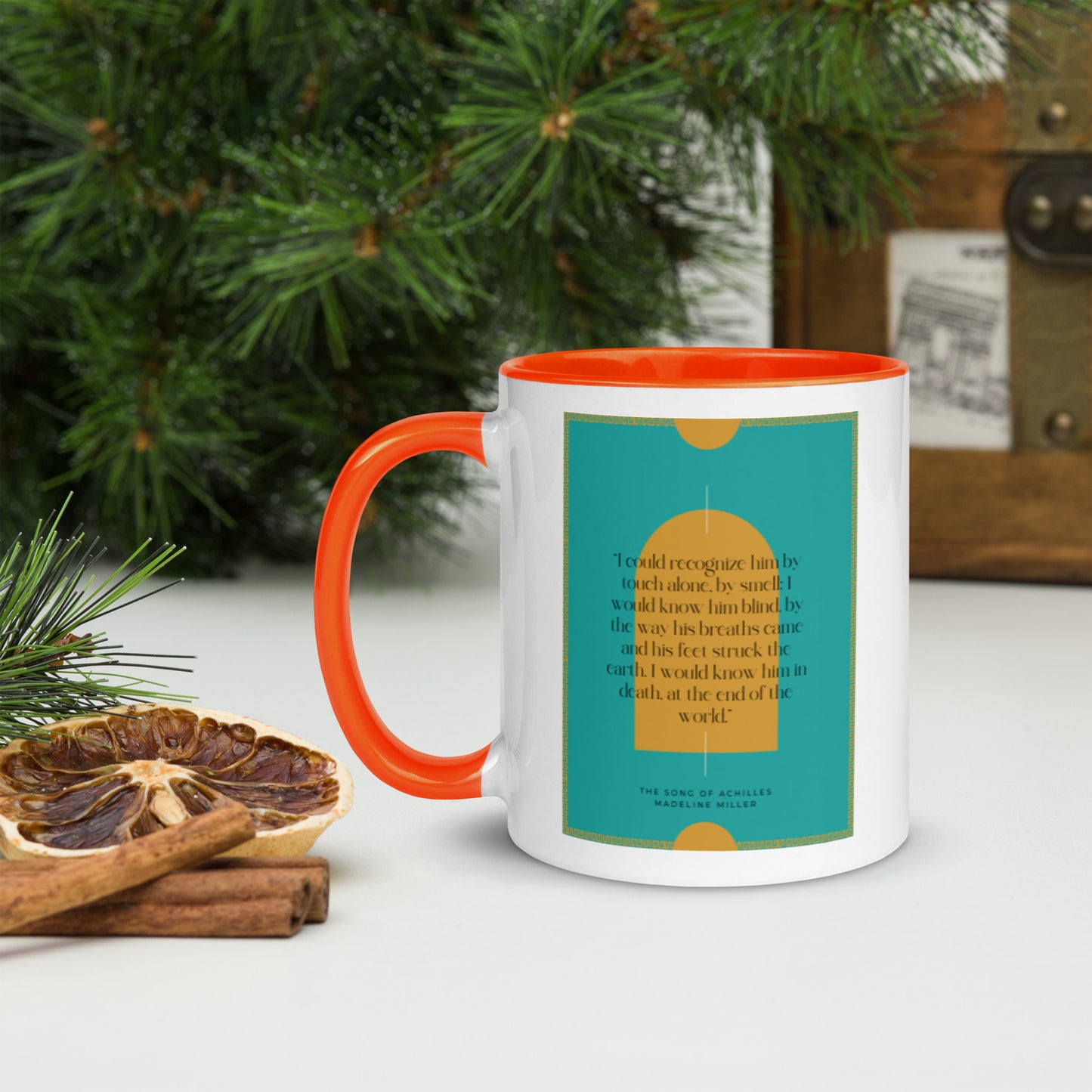 The Song of Achilles-Mug with Color Inside-110z. - The Spinster Librarian Shop