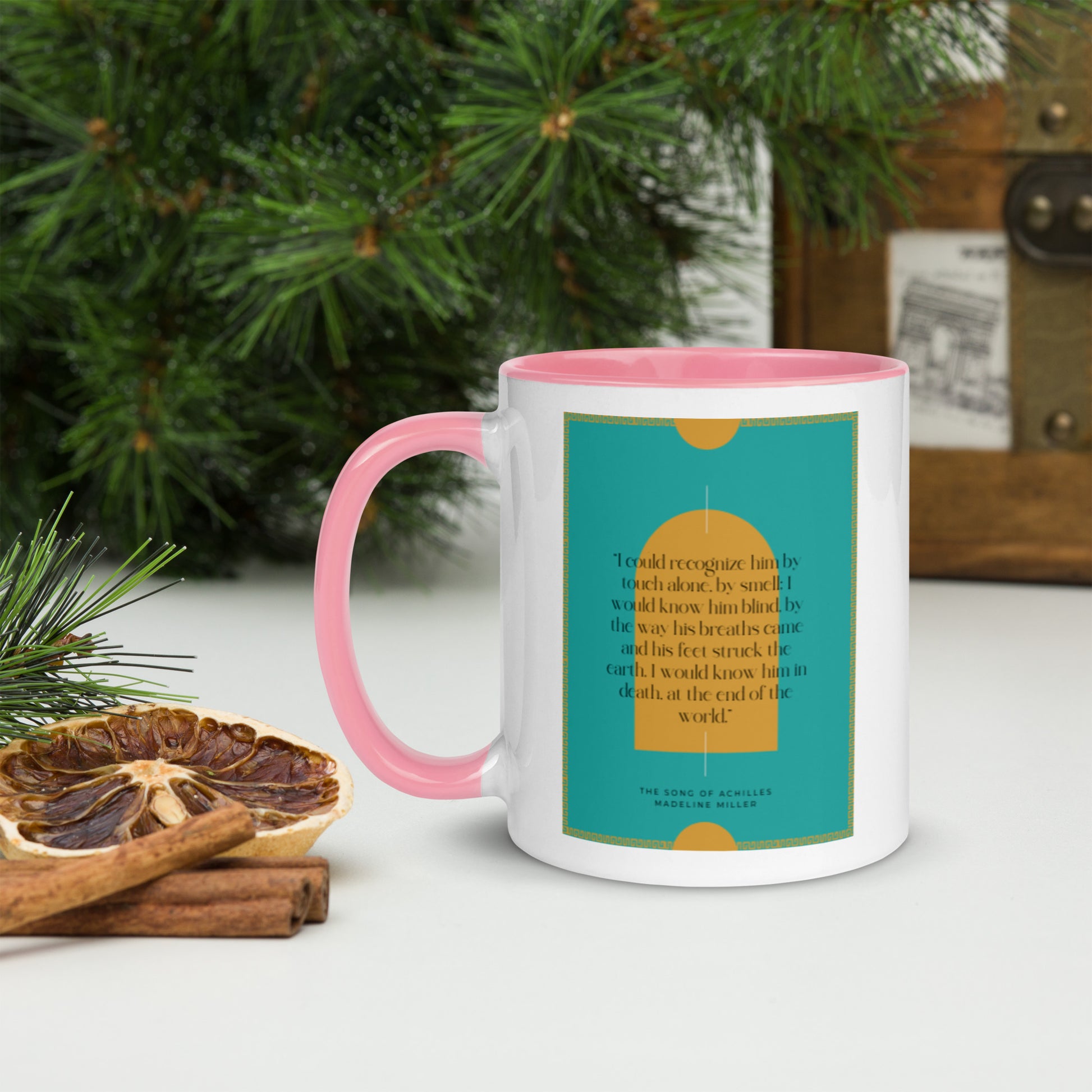 The Song of Achilles-Mug with Color Inside-110z. - The Spinster Librarian Shop
