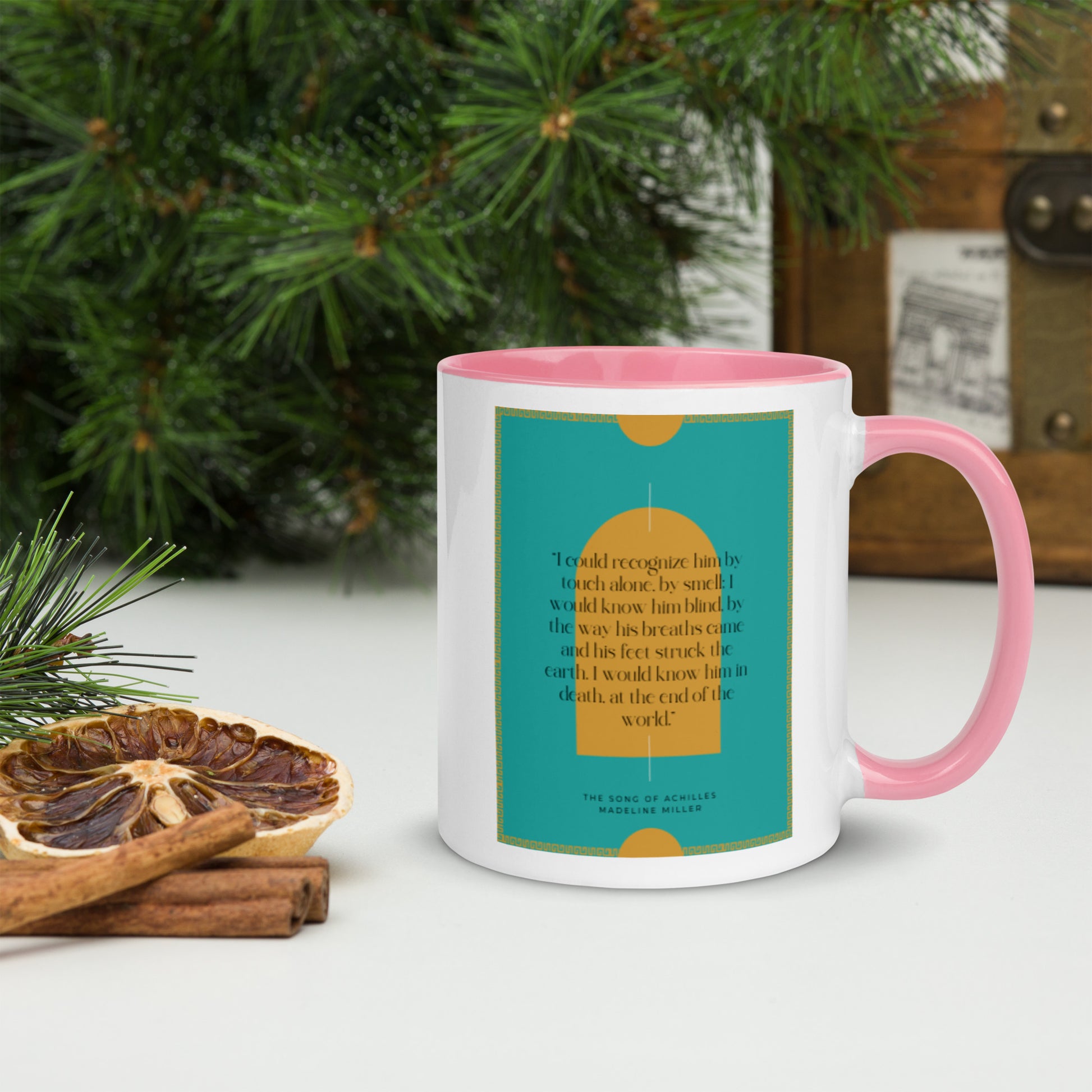 The Song of Achilles-Mug with Color Inside-110z. - The Spinster Librarian Shop