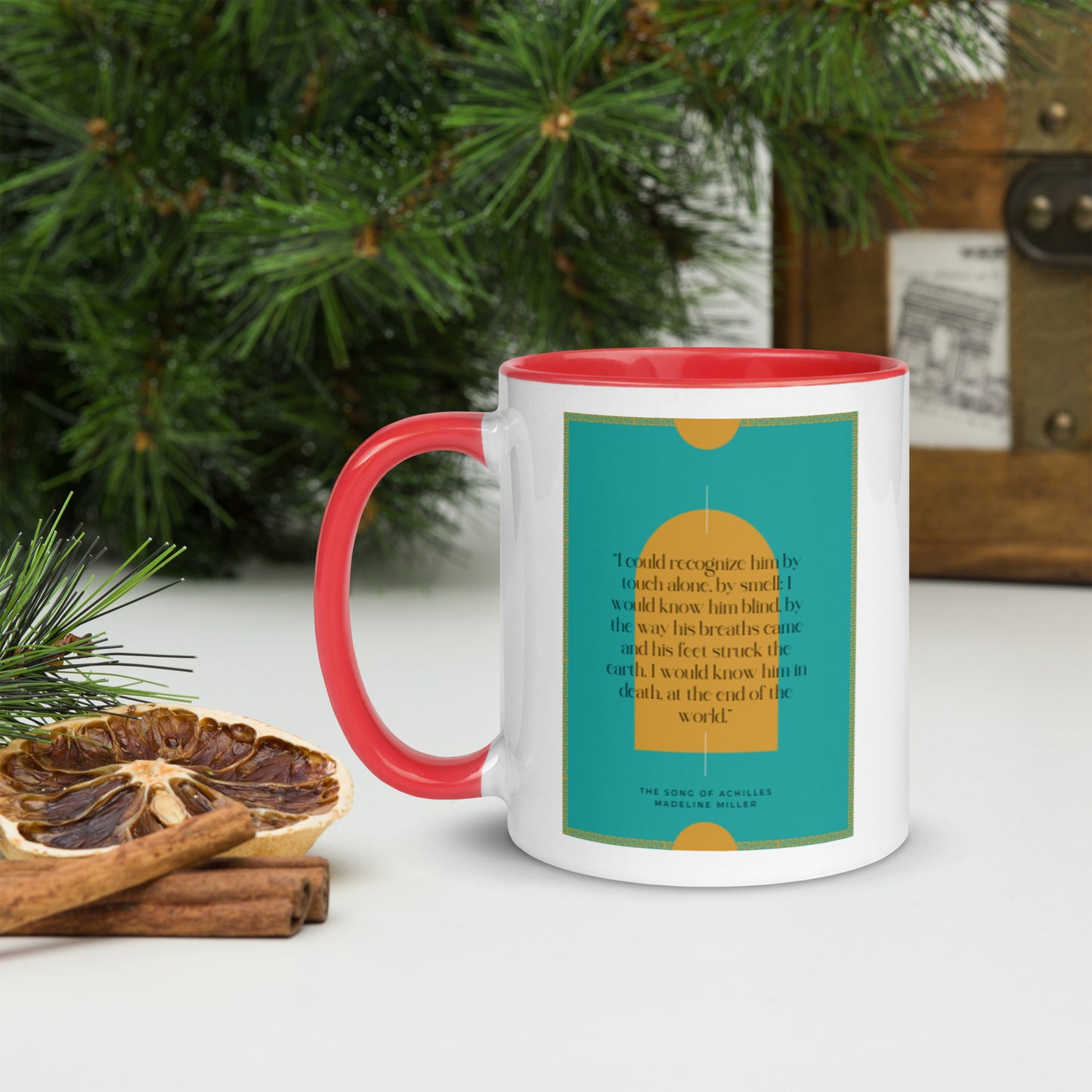 The Song of Achilles-Mug with Color Inside-110z. - The Spinster Librarian Shop