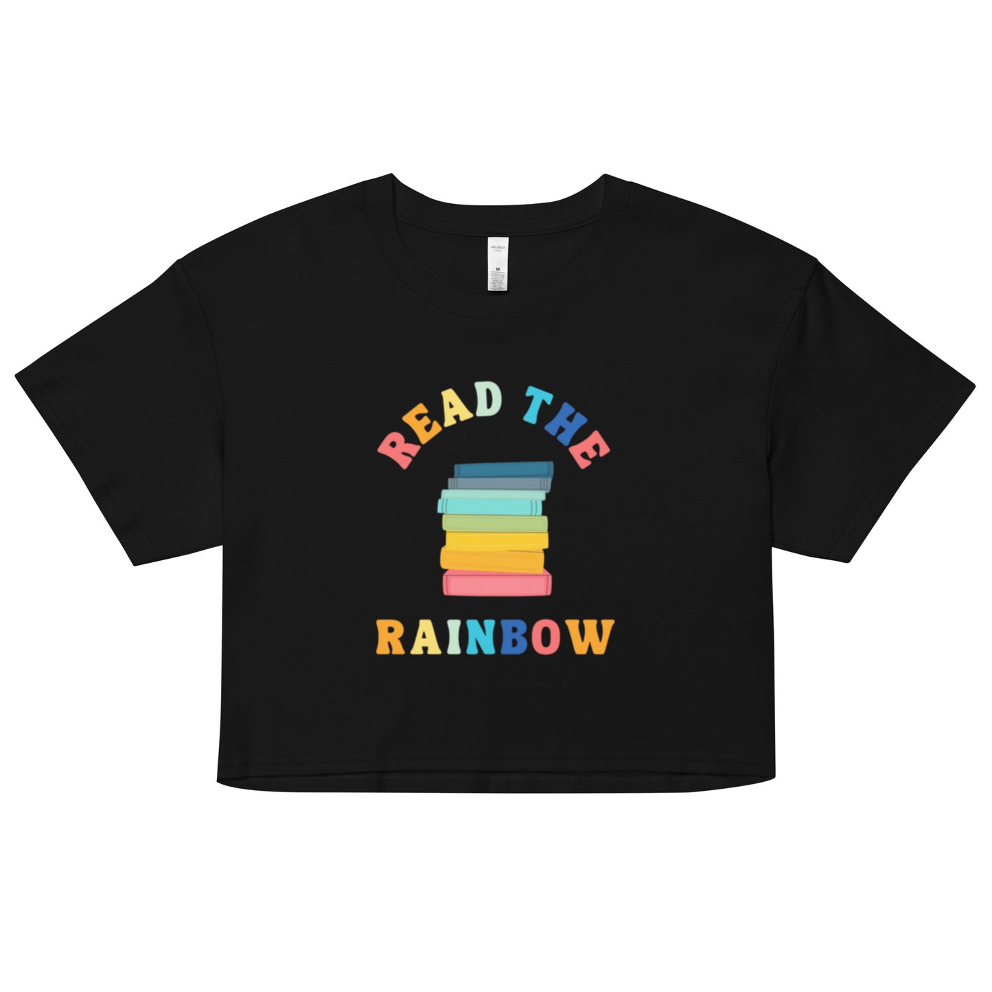 Read The Rainbow Women’s Crop Top