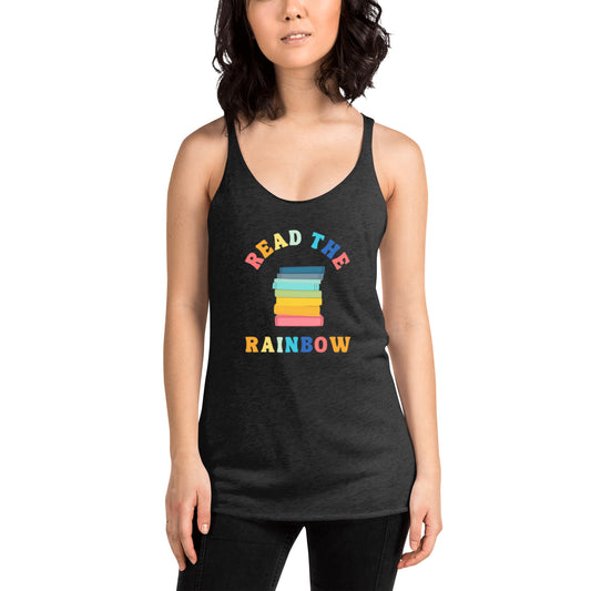 Read The Rainbow Women's Racerback Tank