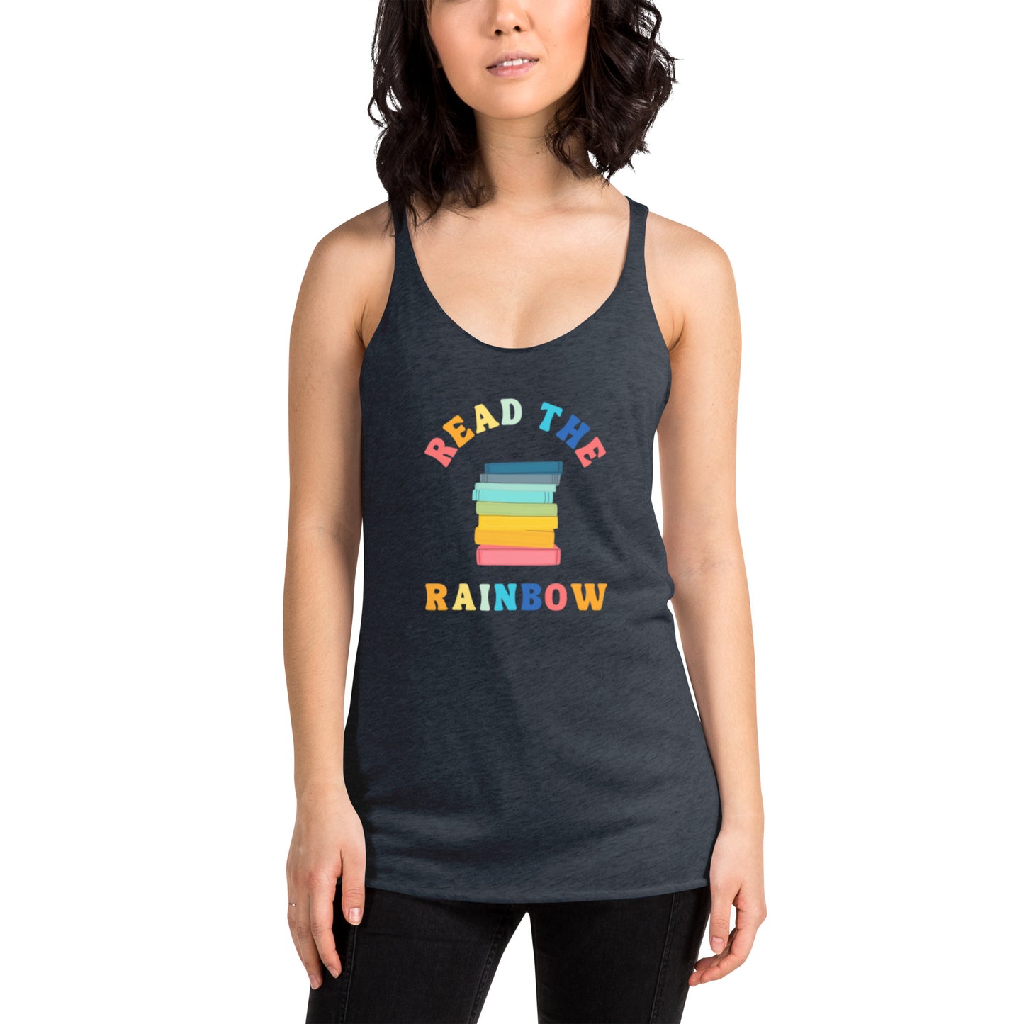 Read The Rainbow Women's Racerback Tank